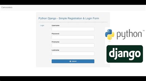 th?q=Django Registration & Django Profile, Using Your Own Custom Form - Personalize Your User Profile with Custom Forms in Django