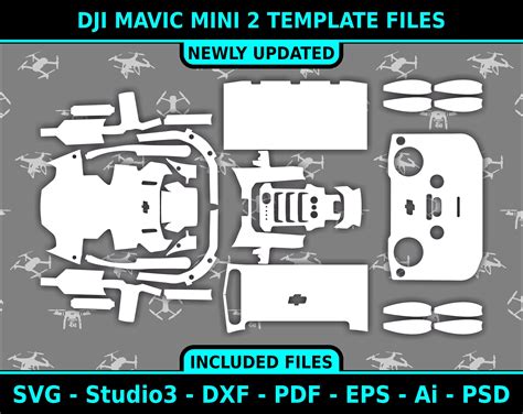 Customize Your DJI Mini 2 with Our Skin Templates