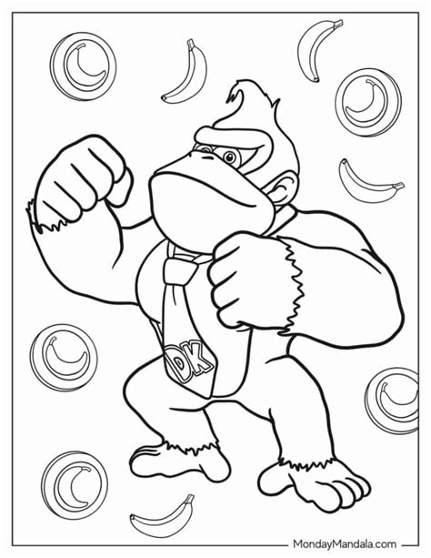 Dk Coloring Pages