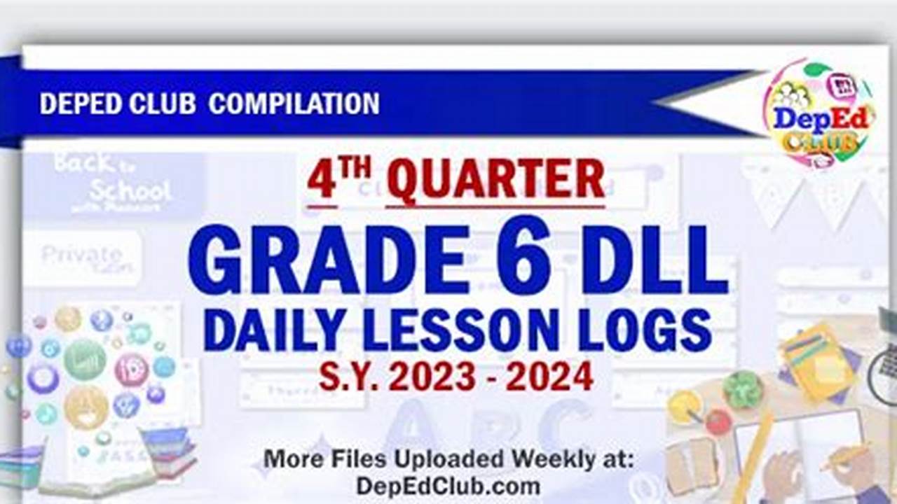 Dll Grade 6 Quarter 1 Week 1 2024