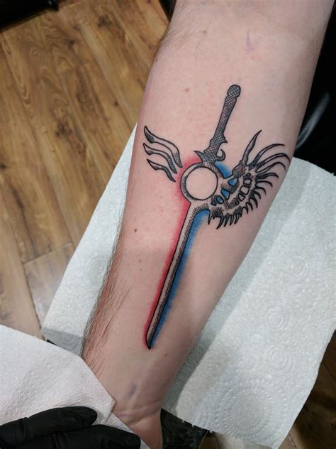 My Devil May Cry tattoo, the first tattoo I ever got and