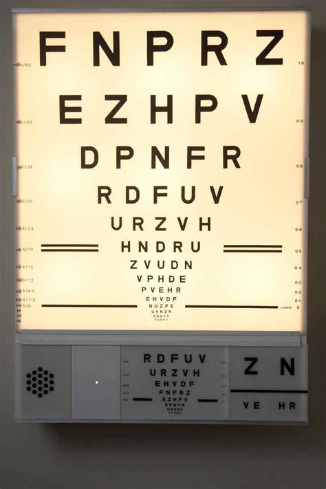 Dmv Eye Exam Chart