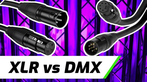 Dmx Cable Vs Xlr