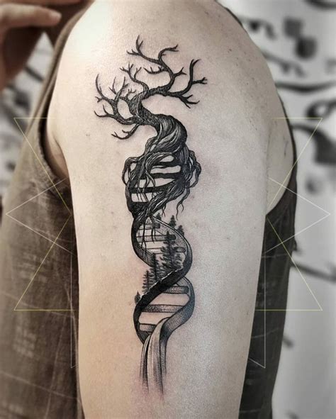 Dna Tree Tattoo