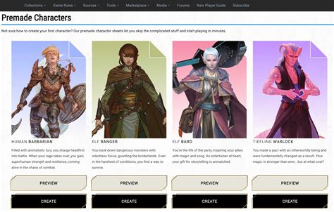 Dnd Character Creation Helper