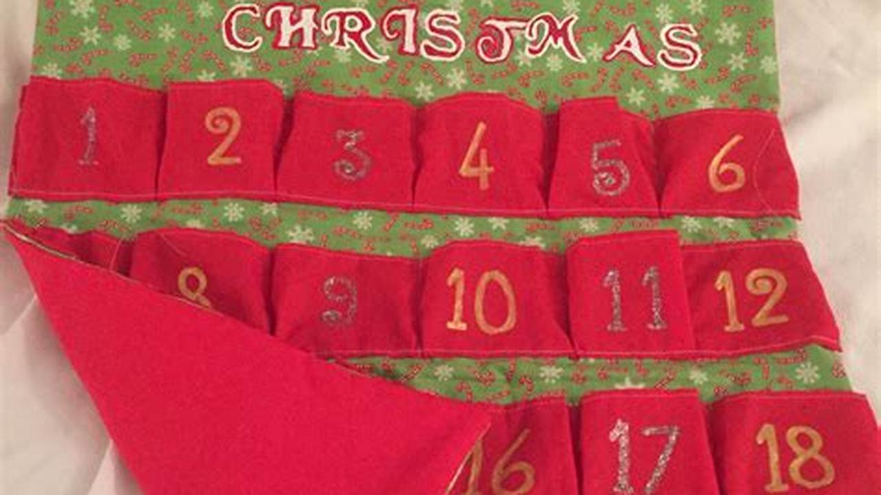 Do You Start An Advent Calendar At 1 Or 24