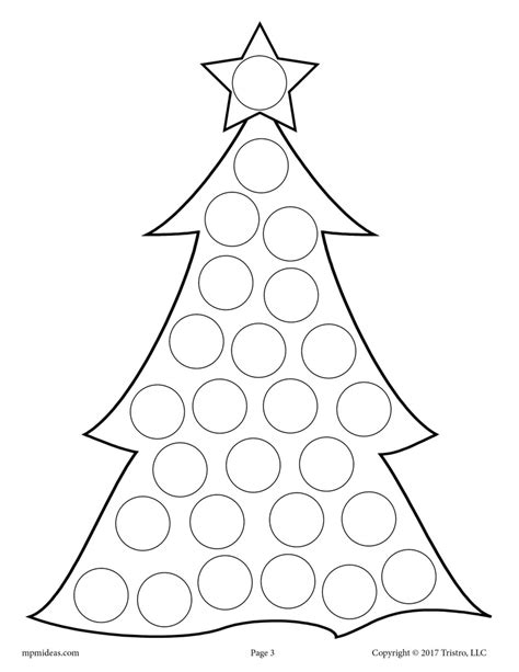 Do A Dot Printables Christmas