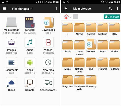 Use Files by Google or your phone s file manager