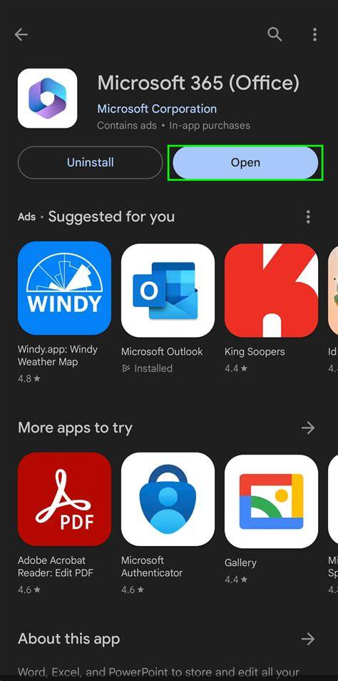 Do you need Microsoft 365 on Android