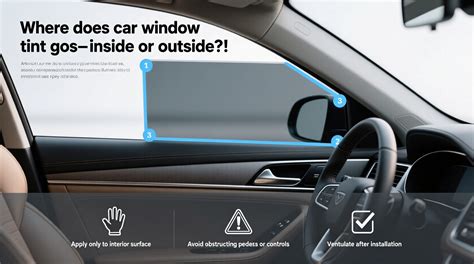 Do Car Window Stickers Go On The Inside Or Outside