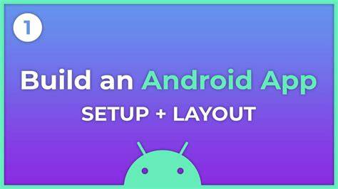 How to build a simple Android app yourself