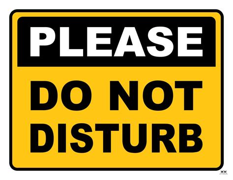 Do Not Disturb
