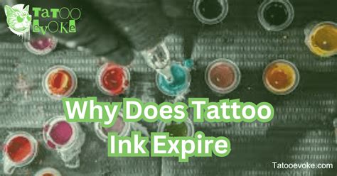 Do Tattoo Ink Expire