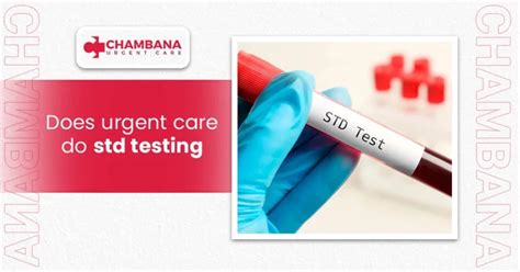 Do Urgent Cares Do Std Testing