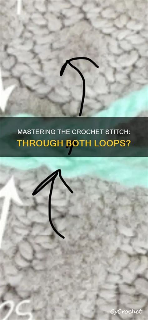 Do You Crochet Through Both Loops