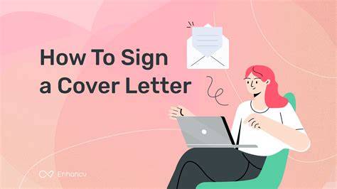 Do You Sign A Cover Letter