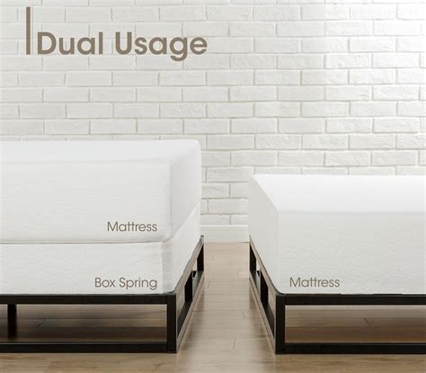 Transforming a traditional bed frame into a platform bed Box spring