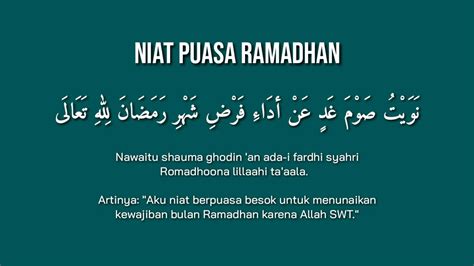 Doa Niat Puasa Rajab Dan Qadha Ramadhan | Blog