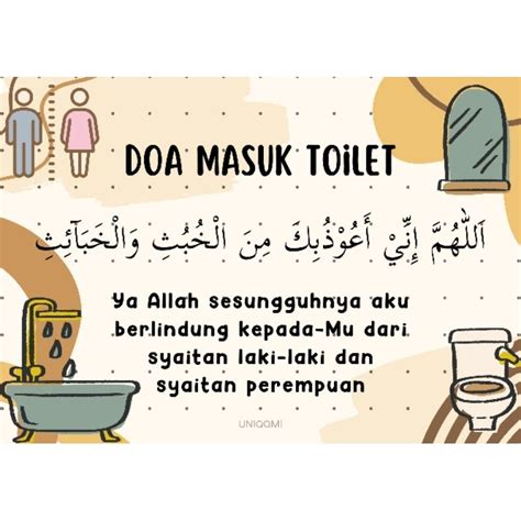 Doa Masuk Toilet