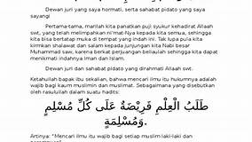Doa Menuntut Ilmu Arab Indonesia