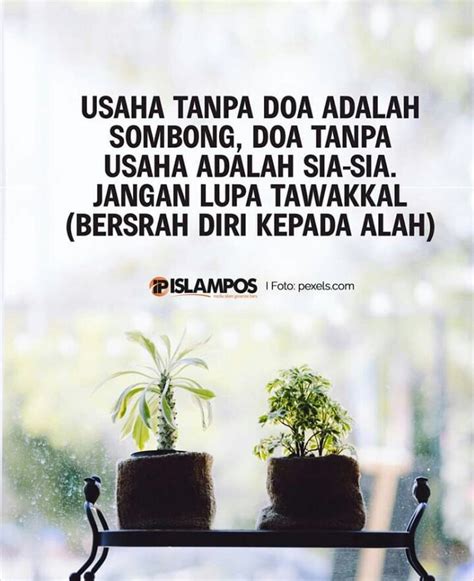 Doa dan usaha