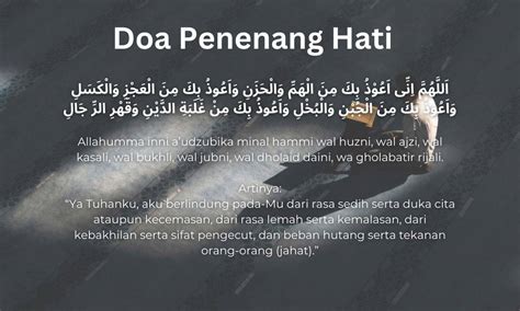 Doa-doa dan Zikir sebagai Kata Penenang Hati yang Dapat Menenangkan Pikiran