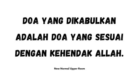 Doa-doa Yang Dikabulkan