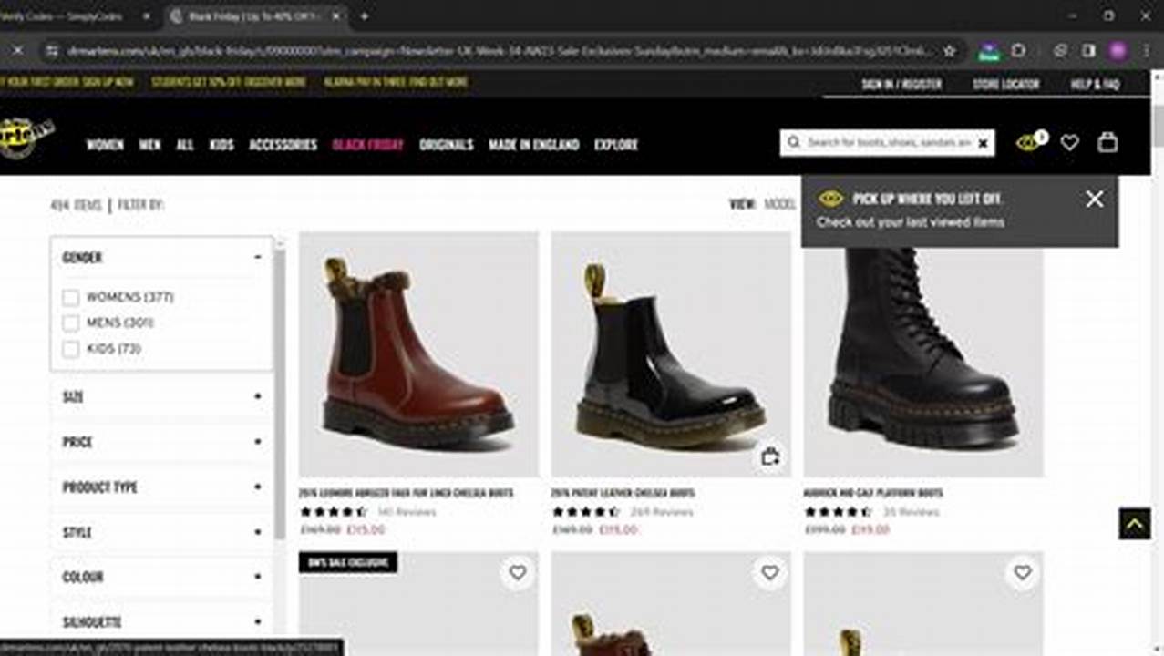 Doc Martens Coupon Code 2024