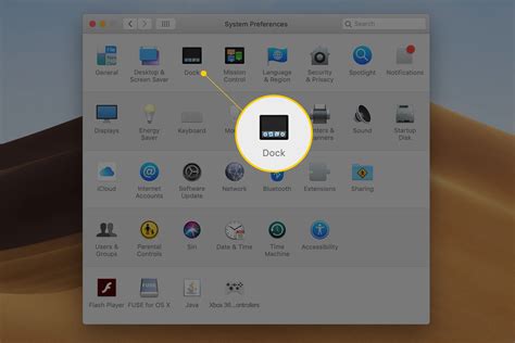 Dock icon missing macOS