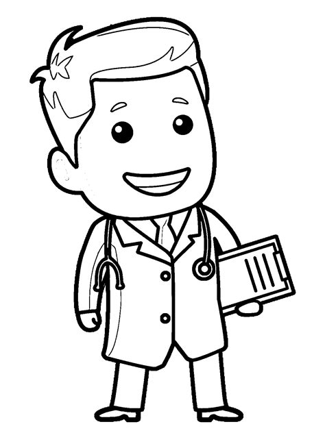 Doctor Coloring Pages Printable