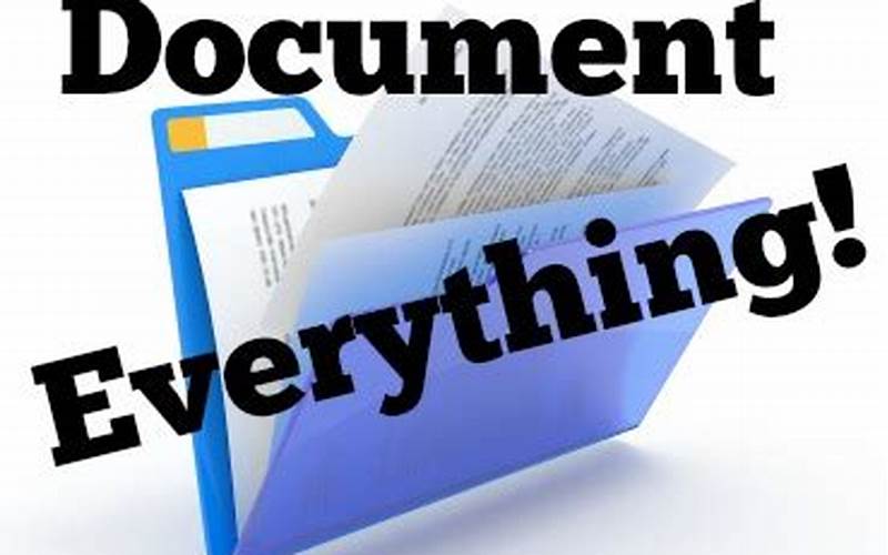 Document Everything