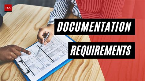 Documentation and Notice Requirements