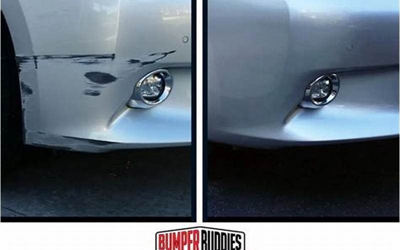 Documenting Bumper Damage Before And After Rental