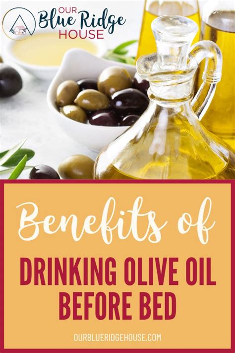 Does Drinking Olive Oil Before Bed Help You Sleep?