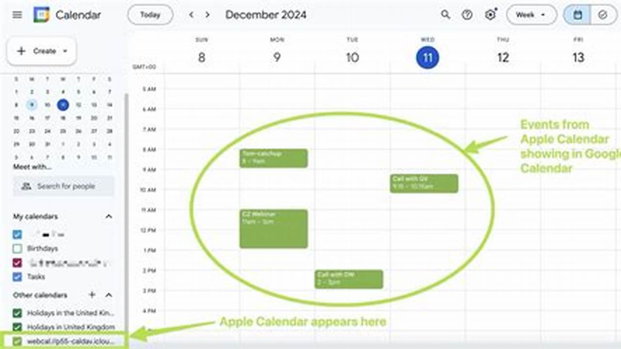 Does Google Calendar Sync With Icloud