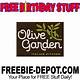 Does Olive Garden Give Free Birthday