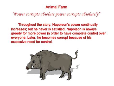 Does Absolute Power Corrupts Absolutely Animal Farm