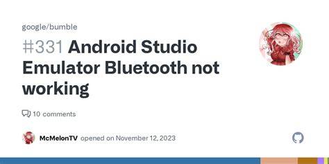 Why Bluetooth is usually limited in emulators