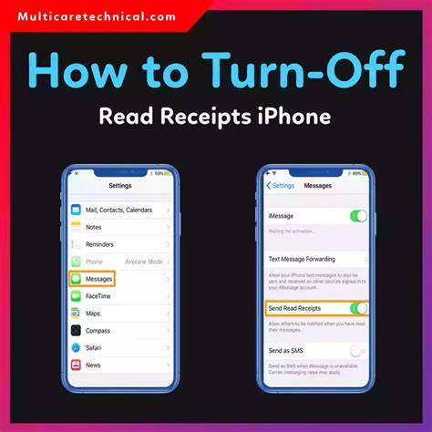 How read receipts work on iPhone vs Android