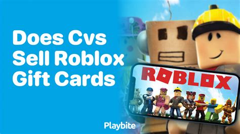 Does Cvs Sell Roblox Gift Cards - Giftzidea