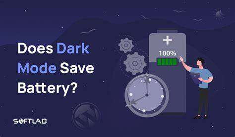 How dark mode affects battery life on Android