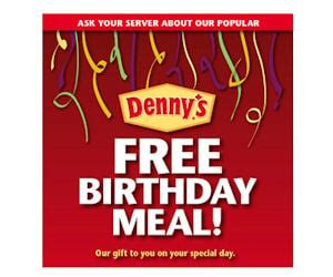Does Denny's Give You Free Food On Your Birthday