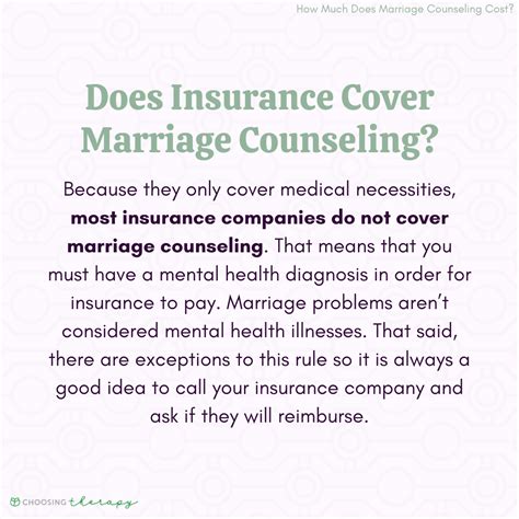 Unlocking the Truth: Does Insurance Cover Marriage Counseling?