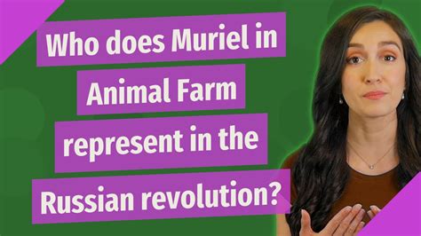 Does Muriel In Animal Farm Represent Anyone
