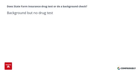 Does State Farm Insurance Drug Test