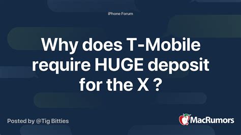 Does T Mobile Require A Deposit