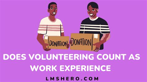 Does Volunteer Work Count As Work Experience