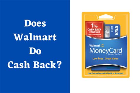 Does Walmart Do Cash Back