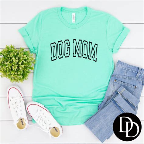 Dog Mom Screen Print Transfer
