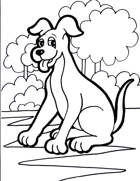 Dog Coloring Pages Free Printable Coloring Pages of Dogs for Dog